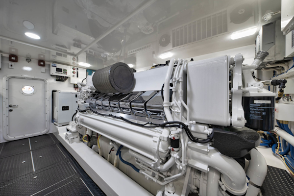 Viking-80 Convertible 2018-HUMDINGER Cape Cod-Massachusetts-United States-Engine Room-1641523