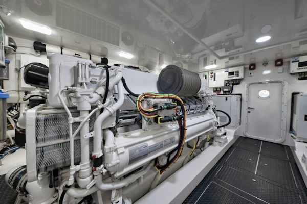 Viking-80 Convertible 2018-HUMDINGER Cape Cod-Massachusetts-United States-Engine Room-1641521
