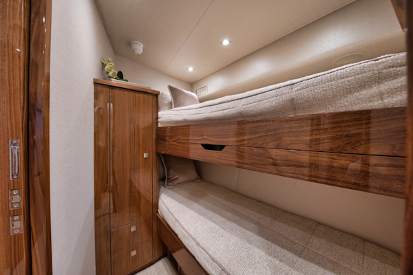 Viking-80 Convertible 2018-HUMDINGER Cape Cod-Massachusetts-United States-Guest Stateroom with Upper and Lower Bunks-1641493