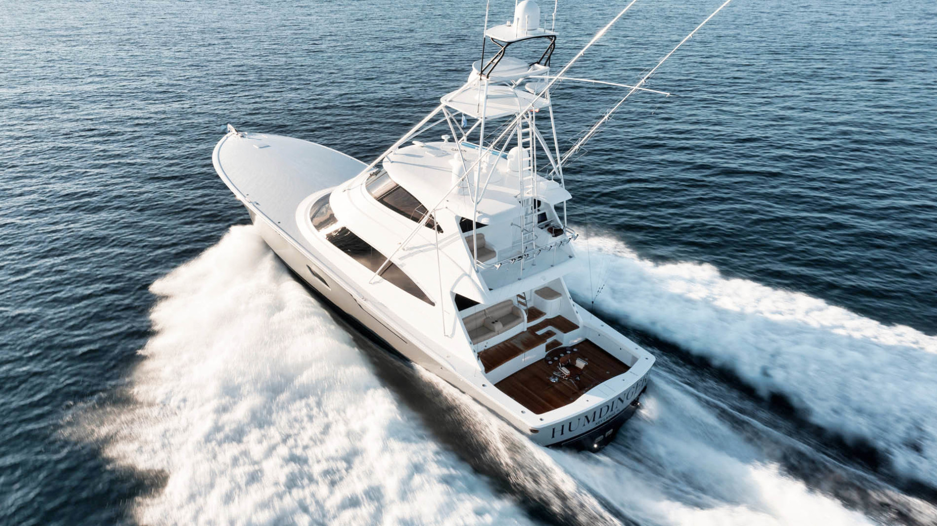 Viking-80 Convertible 2018-HUMDINGER Cape Cod-Massachusetts-United States-Port Aft Quarter Running-1641529 | Thumbnail