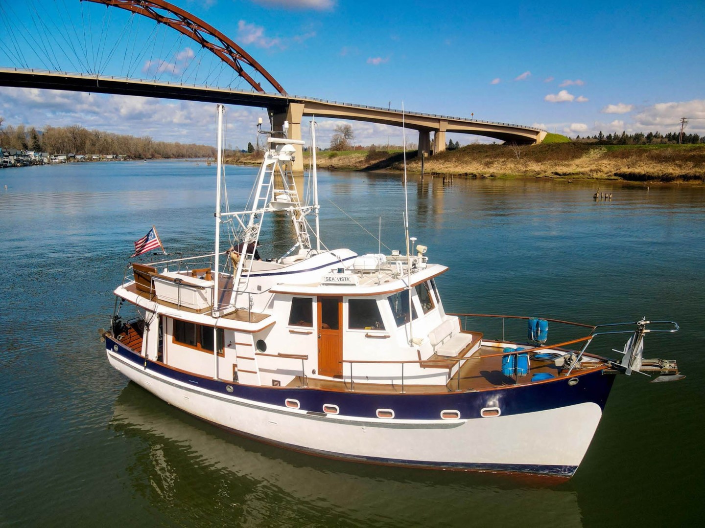 Kadey-Krogen-Pilothouse 1983-Sea Vista Portland-Oregon-United States Starboard Profile-1644679 | Thumbnail