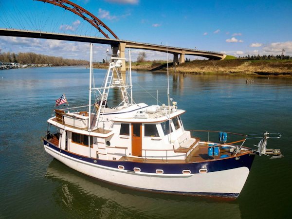 Kadey-Krogen-Pilothouse 1983-Sea Vista Portland-Oregon-United States Starboard Profile-1644679