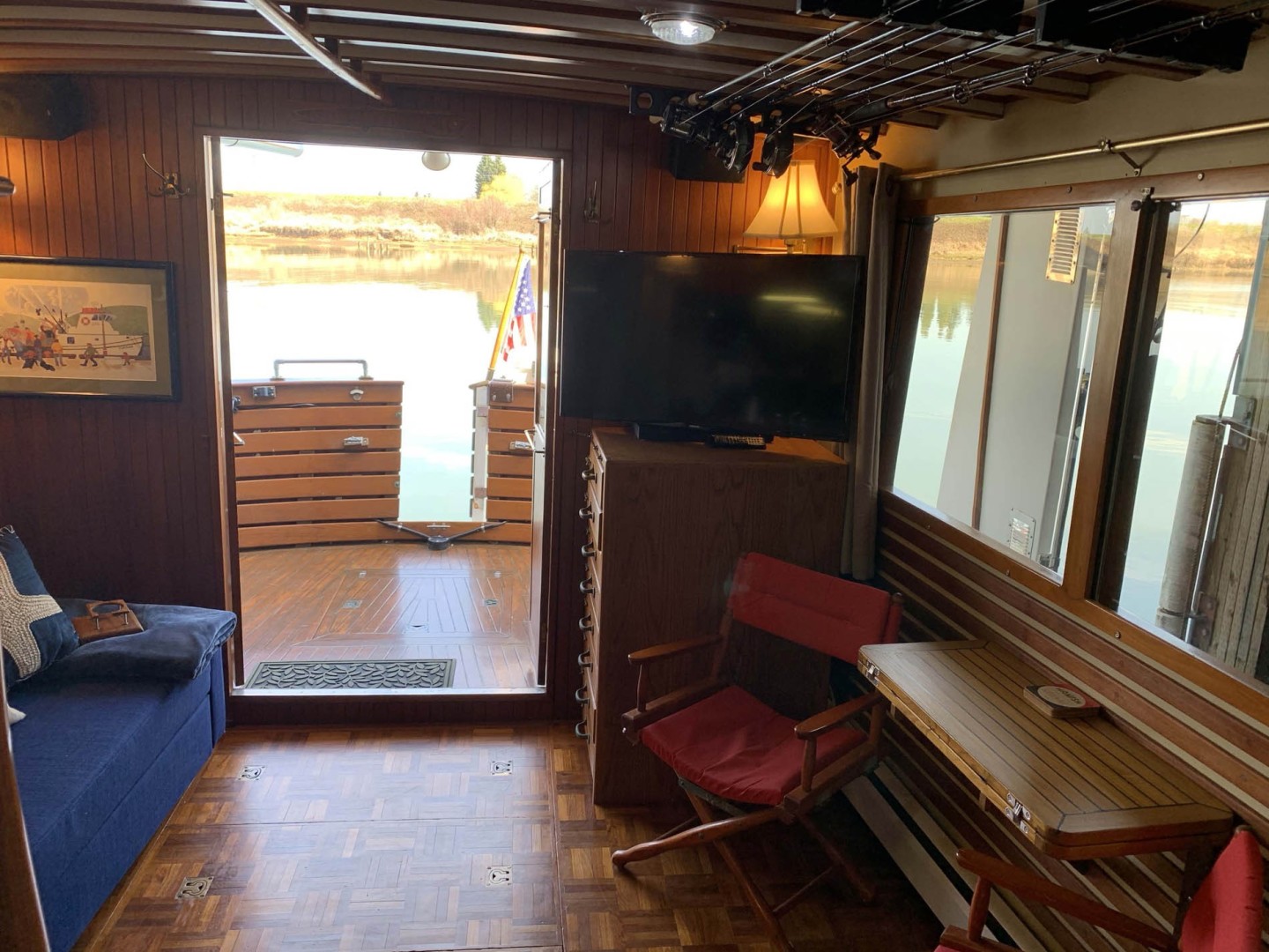 Kadey-Krogen-Pilothouse 1983-Sea Vista Portland-Oregon-United States-Salon Port Side-1644683 | Thumbnail