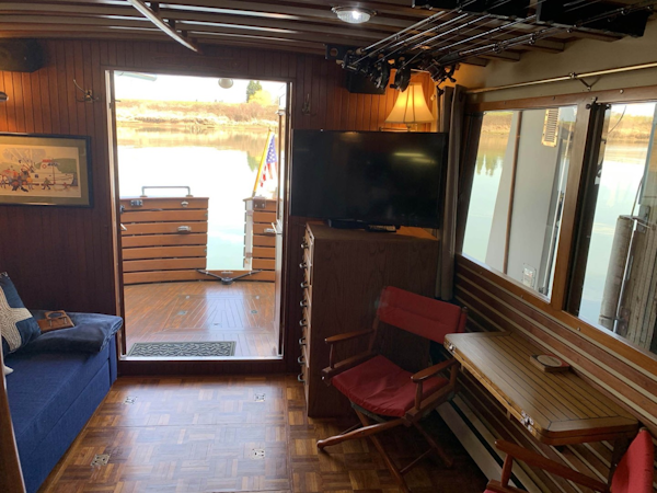 Kadey-Krogen-Pilothouse 1983-Sea Vista Portland-Oregon-United States-Salon Port Side-1644683