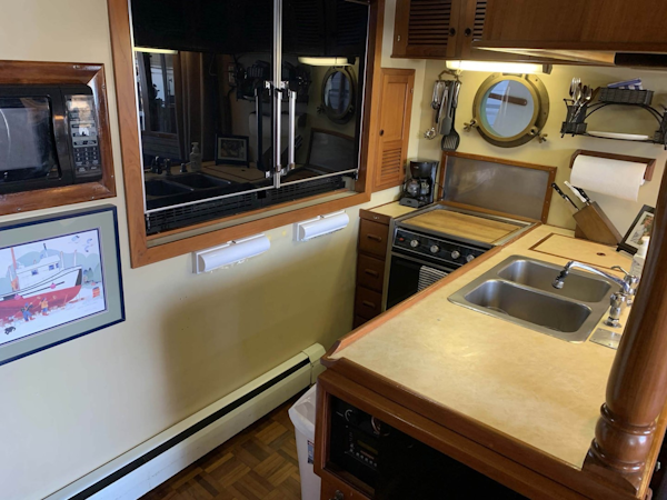 Kadey-Krogen-Pilothouse 1983-Sea Vista Portland-Oregon-United States-Galley-1644686