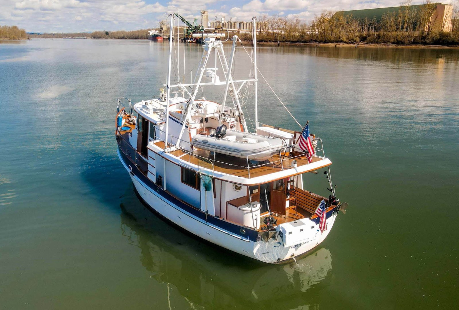 Kadey-Krogen-Pilothouse 1983-Sea Vista Portland-Oregon-United States Port Aft Quarter-1644692 | Thumbnail