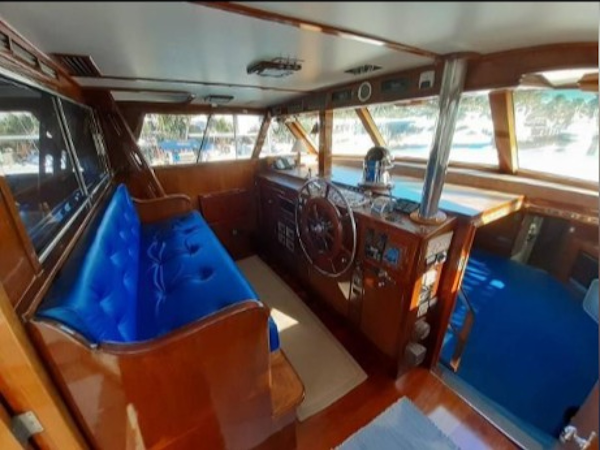 Burger-Cockpit Flybridge Motor Yacht 1965-FantaSea Stuart-Florida-United States-1647065