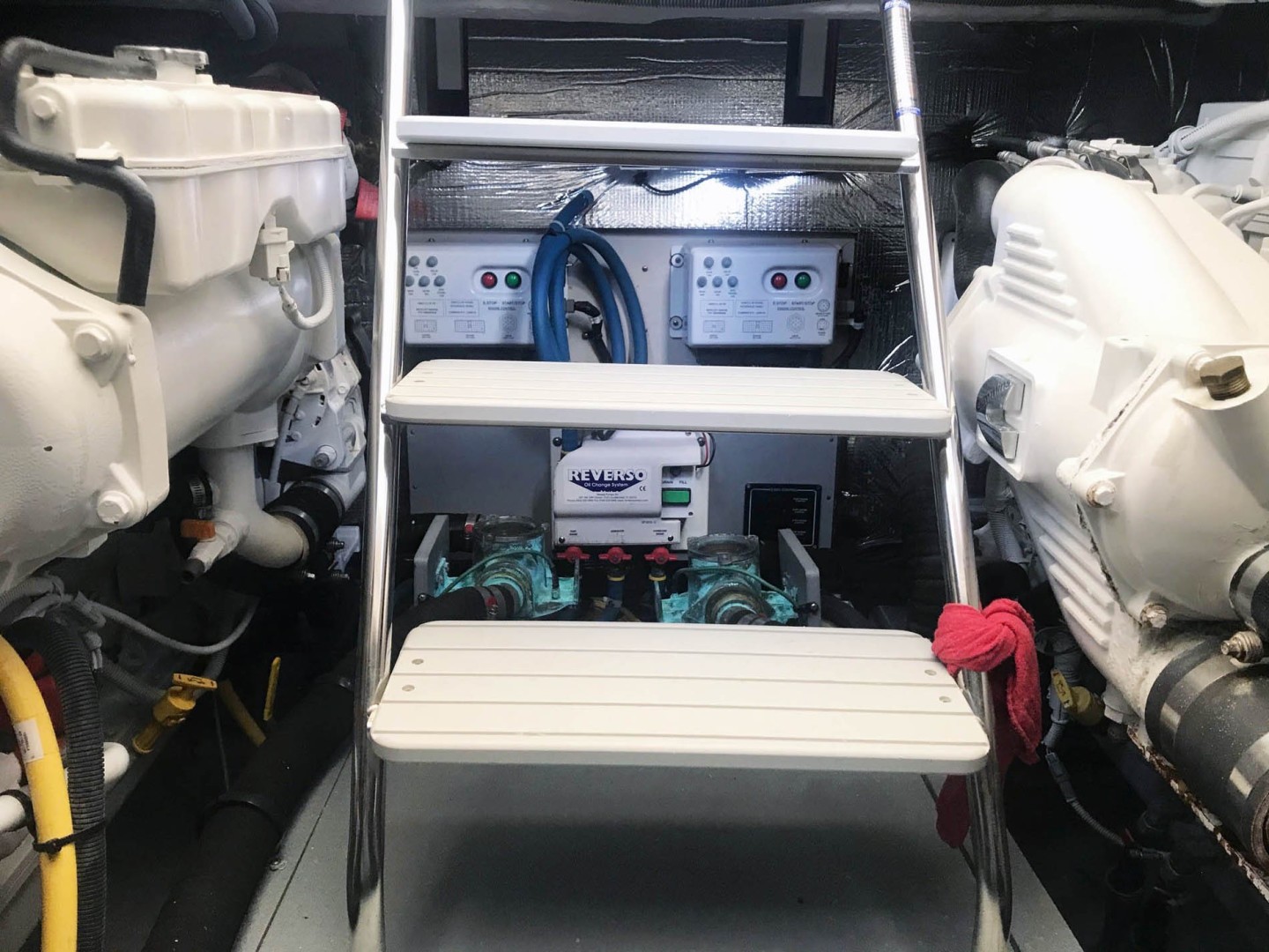 Meridian-441 SB 2016-Voyages 1 Palm Coast-Florida-United States-Steps In Engine Room-1648427 | Thumbnail