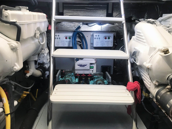 Meridian-441 SB 2016-Voyages 1 Palm Coast-Florida-United States-Steps In Engine Room-1648427