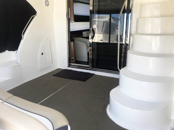 Meridian-441 SB 2016-Voyages 1 Palm Coast-Florida-United States-Cockpit Stairs To Sedan Bridge-1648435