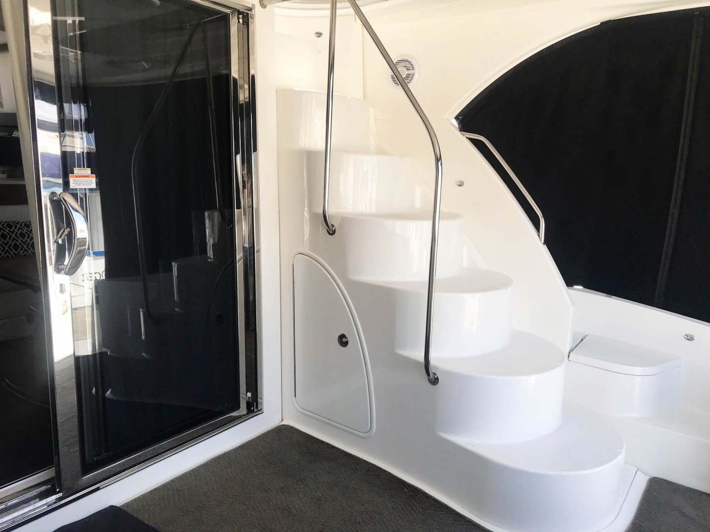 Meridian-441 SB 2016-Voyages 1 Palm Coast-Florida-United States-Cockpit Stairs To Sedan Bridge-1648434 | Thumbnail