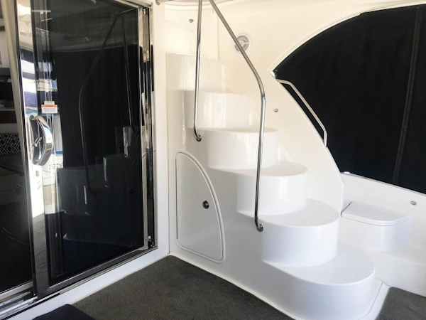 Meridian-441 SB 2016-Voyages 1 Palm Coast-Florida-United States-Cockpit Stairs To Sedan Bridge-1648434