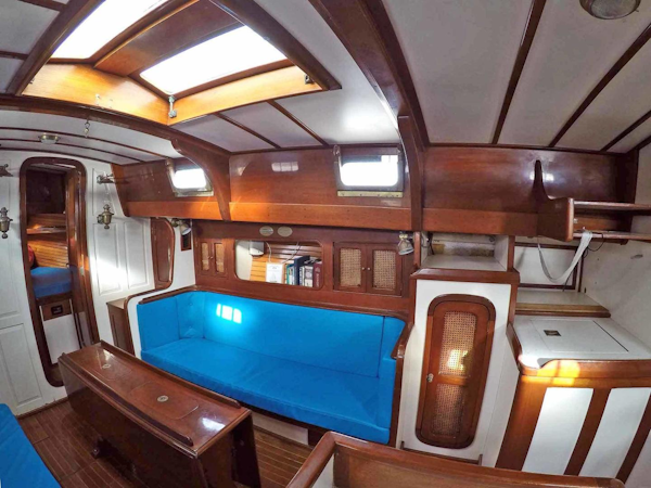 Cherubini-48 Staysail Schooner 1986-NARWHAL South Dartmouth-Massachusetts-United States-Salon, Port-3402965