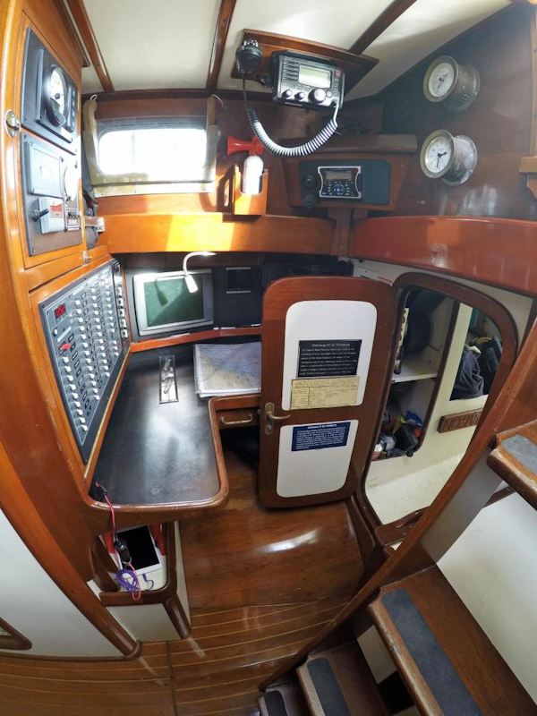 Cherubini-48 Staysail Schooner 1986-NARWHAL South Dartmouth-Massachusetts-United States-Nav Station-3402956