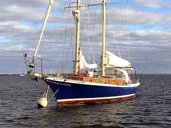 Cherubini-48 Staysail Schooner 1986-NARWHAL South Dartmouth-Massachusetts-United States-Port Fwd. Qtr.-3402958