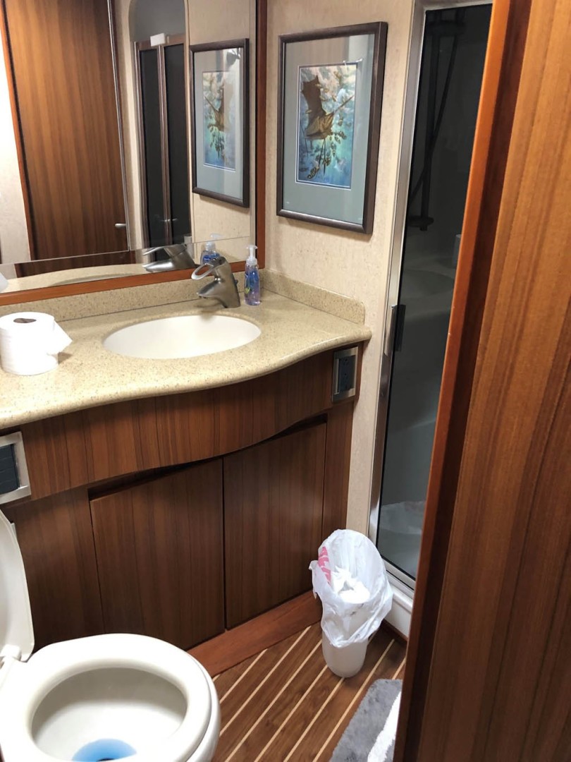Viking-50 Convertible 2009-Boys Toys Dewey Beach-Delaware-United States Master Head and Shower-1688696 | Thumbnail
