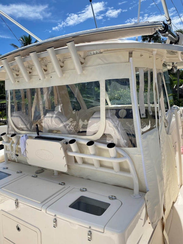 Grady-White-376 Canyon 2020 -Stuart-Florida-United States-Helm Enclosure and T-Top-1674325