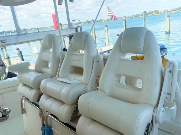 Grady-White-376 Canyon 2020 -Stuart-Florida-United States Helm Seats-1671029