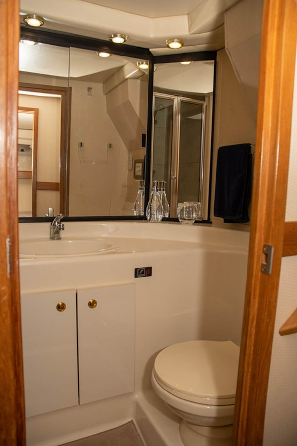 Bayliner-4788 Pilothouse 1998-J&B Mount Pleasant-South Carolina-United States-Guest Head-1675792
