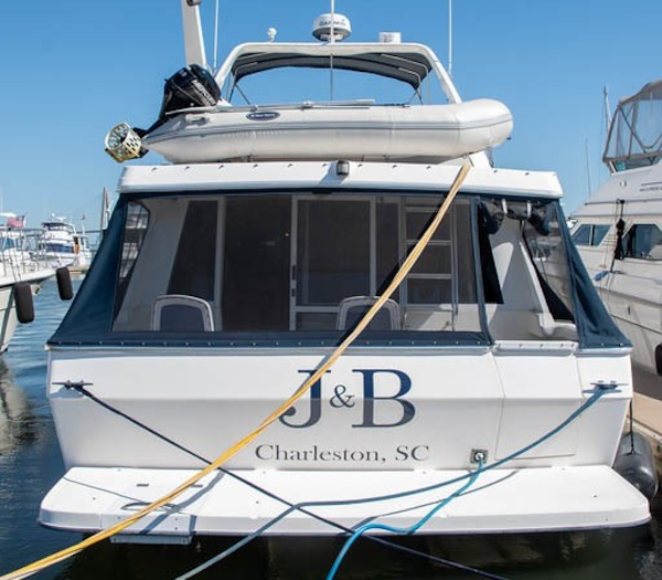 Bayliner-4788 Pilothouse 1998-J&B Mount Pleasant-South Carolina-United States-Stern View-1675836