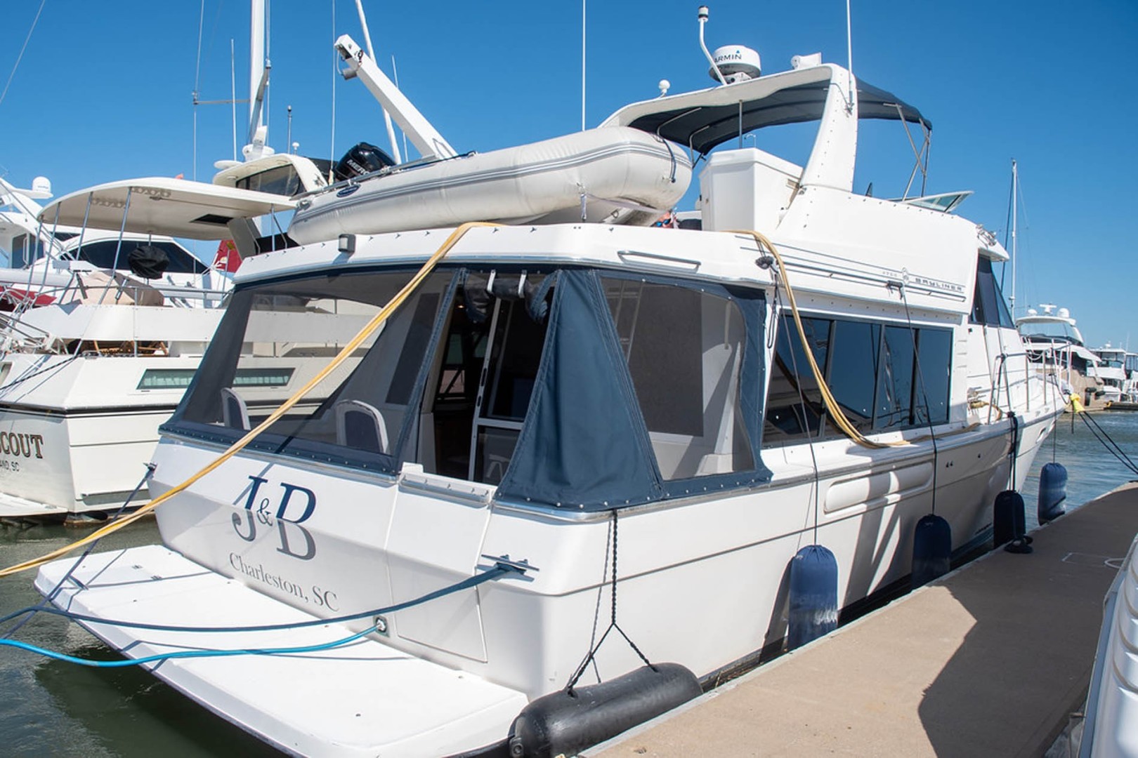 Bayliner-4788 Pilothouse 1998-J&B Mount Pleasant-South Carolina-United States-Starboard Aft Quarter-1675837 | Thumbnail