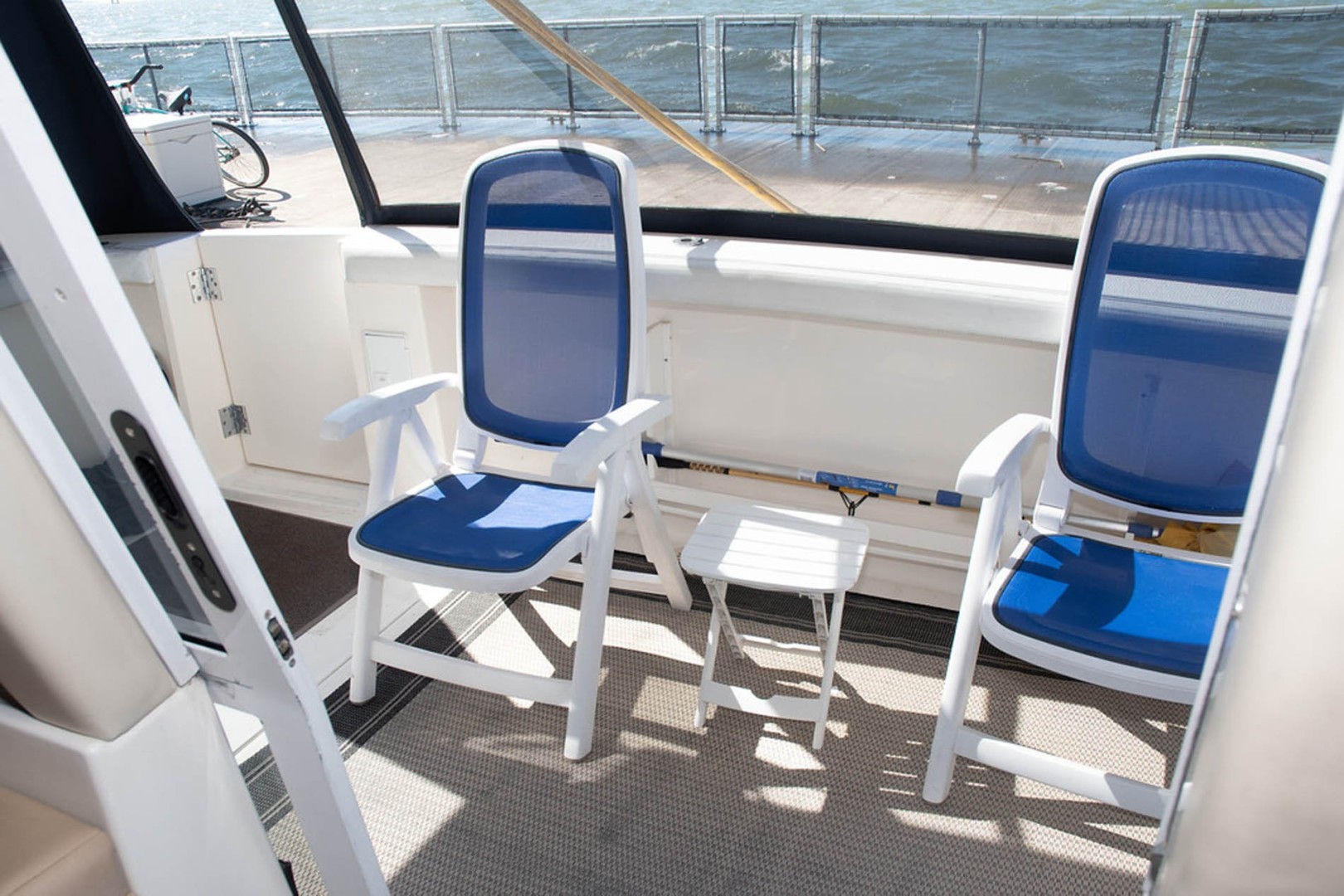 Bayliner-4788 Pilothouse 1998-J&B Mount Pleasant-South Carolina-United States-Fold-out Deck Furniture-1675833 | Thumbnail