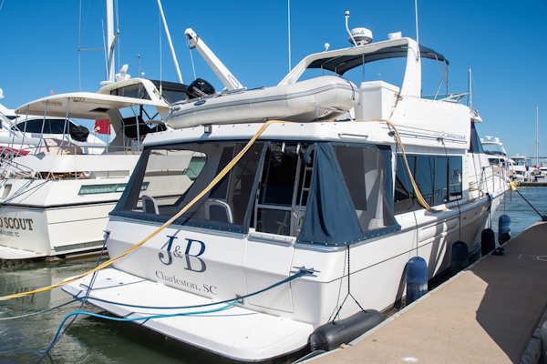 Bayliner-4788 Pilothouse 1998-J&B Mount Pleasant-South Carolina-United States-Starboard Aft Qtr-1675770