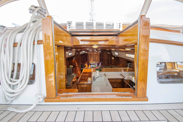 Hinckley-Custom 60 1997-Chimera Stuart-Florida-United States-Companionway-1680226