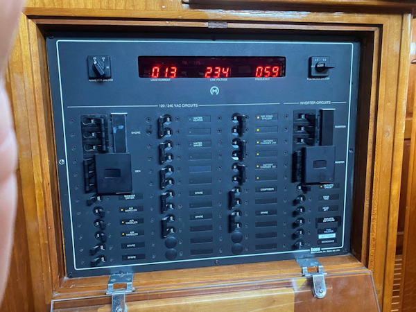 Hinckley-Custom 60 1997-Chimera Stuart-Florida-United States-Electrical Panel-1681319