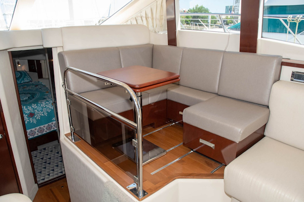 Sea Ray-Sedan Bridge 390 2010-Bad Decision Charleston-South Carolina-United States-Elevated Convertible L Shaped Dinetee-1681719