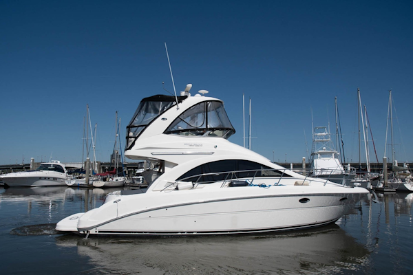 Sea Ray-Sedan Bridge 390 2010-Bad Decision Charleston-South Carolina-United States-Starboard View-1681732
