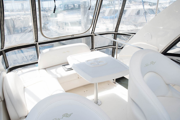Sea Ray-Sedan Bridge 390 2010-Bad Decision Charleston-South Carolina-United States-Flybridge Seating-1681743