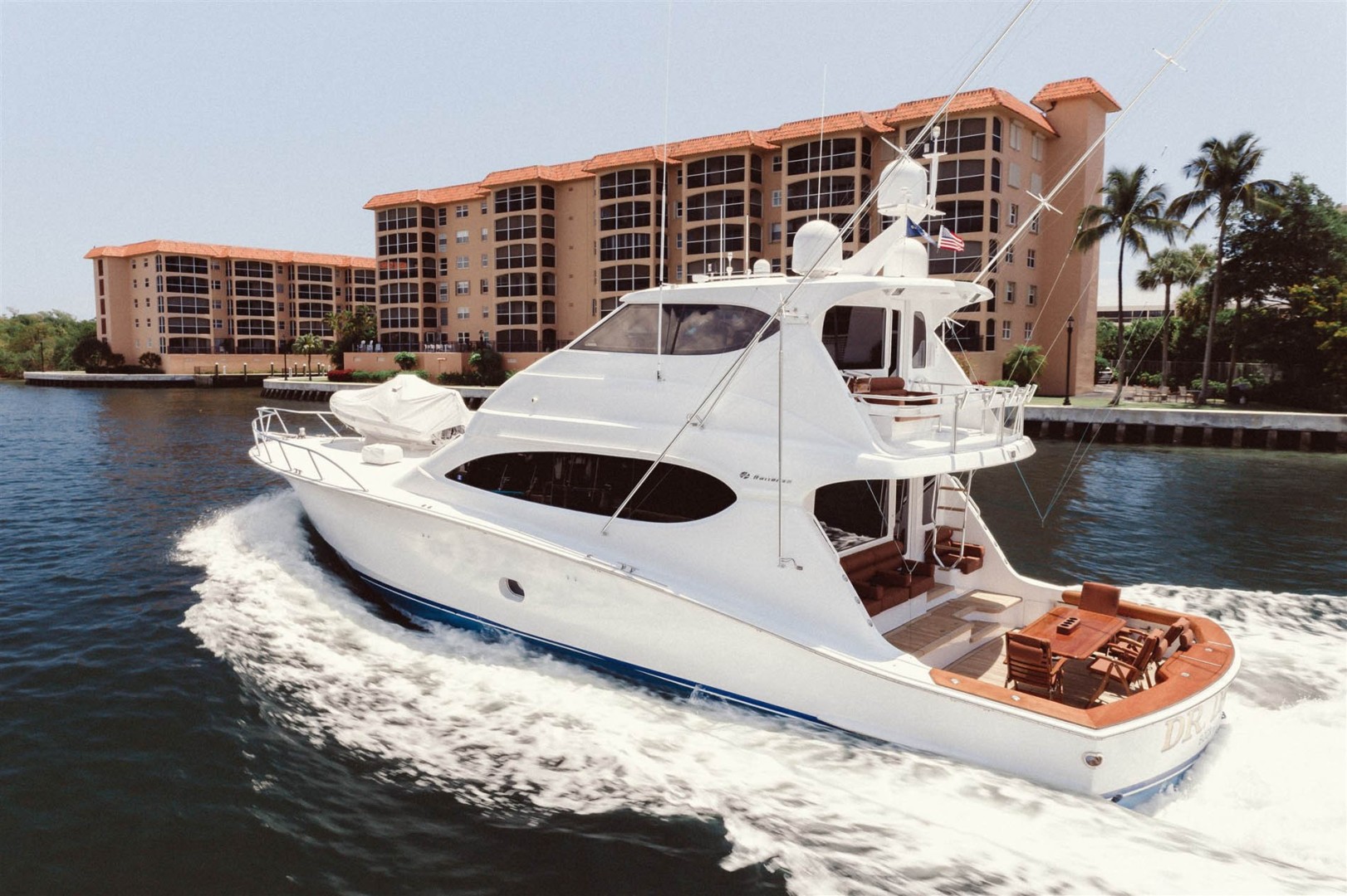 Hatteras-68 Convertible 2006-Dr. Dark Boca Raton-Florida-United States-Port View-1685837 | Thumbnail