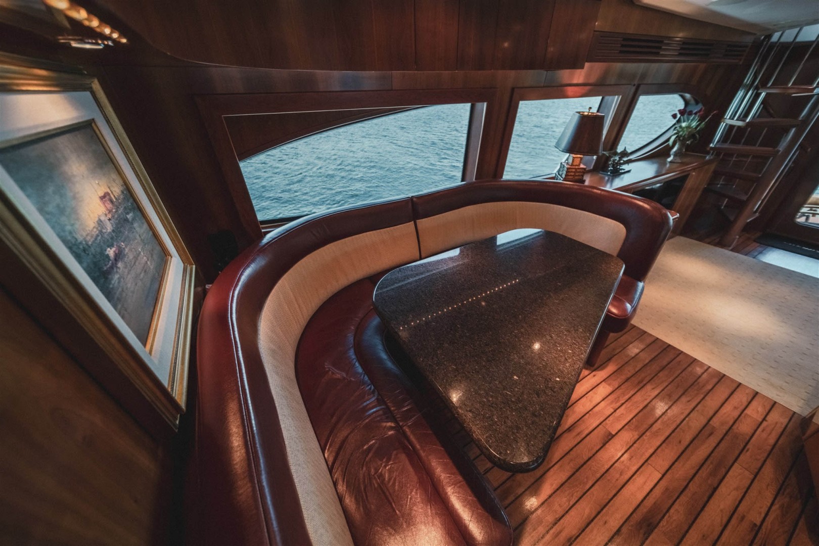 Hatteras-68 Convertible 2006-Dr. Dark Boca Raton-Florida-United States-Amtico Flooring-1685753 | Thumbnail