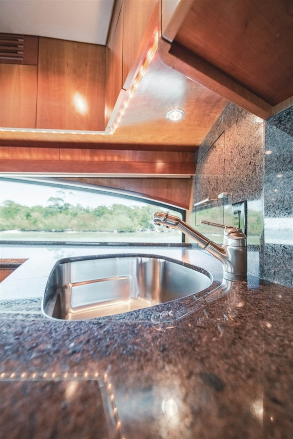 Hatteras-68 Convertible 2006-Dr. Dark Boca Raton-Florida-United States-Granite Countertops-1685750
