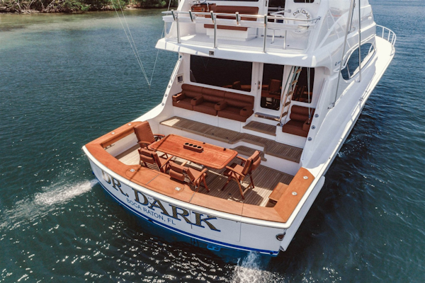 Hatteras-68 Convertible 2006-Dr. Dark Boca Raton-Florida-United States-Stern View-1685839