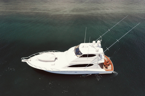 Hatteras-68 Convertible 2006-Dr. Dark Boca Raton-Florida-United States-Aerial Overhead View-1685844