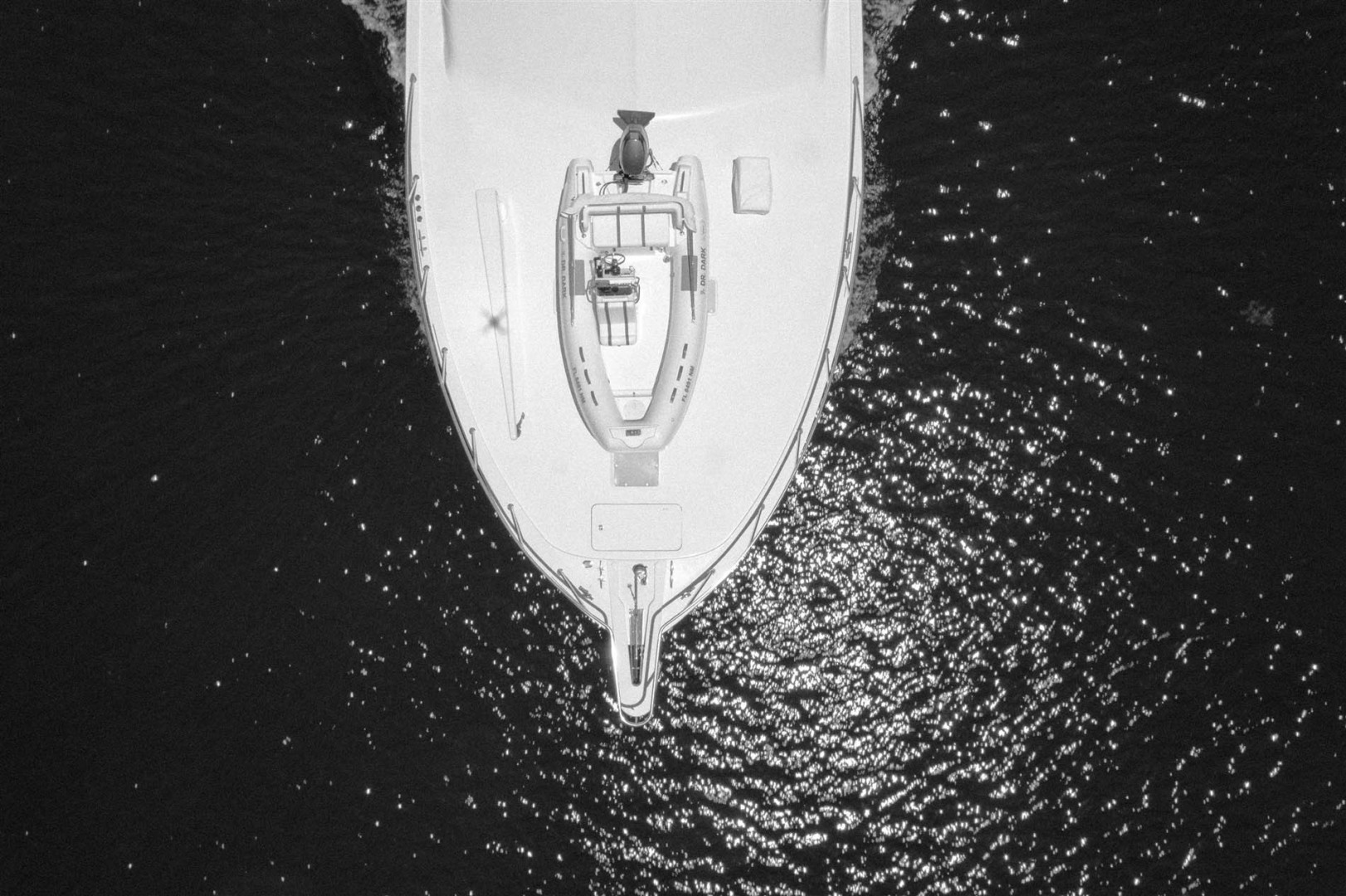 Hatteras-68 Convertible 2006-Dr. Dark Boca Raton-Florida-United States-Aerial Bow View-1685779 | Thumbnail
