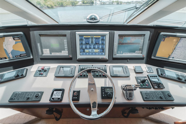 Hatteras-68 Convertible 2006-Dr. Dark Boca Raton-Florida-United States-Helm Electronics-1685787