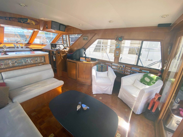 Ocean Alexander-Sedan Bridge 1993-Bird of Paradise Seattle-Washington-United States-Salon Seating-1687850
