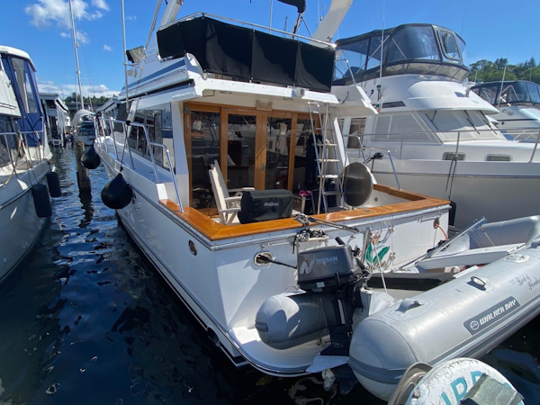 Ocean Alexander-Sedan Bridge 1993-Bird of Paradise Seattle-Washington-United States-Stern View-1687868