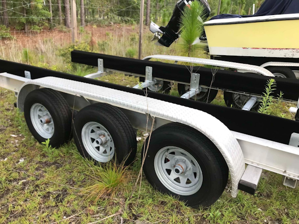Sailfish-320 Center Console 2015-ANDIAMO Mt. Pleasant-South Carolina-United States-Nextrail Tri Axle Aluminum Trailer-1695107