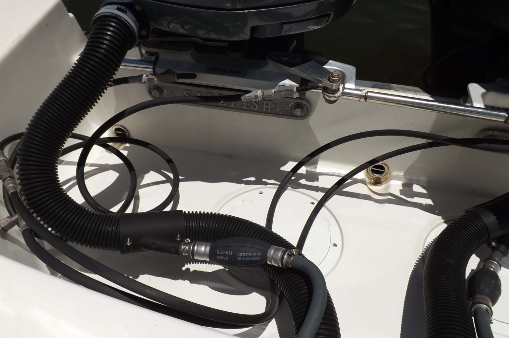Sailfish-320 Center Console 2015-ANDIAMO Mt. Pleasant-South Carolina-United States-Engine Wiring-1695101 | Thumbnail