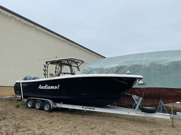 Sailfish-320 Center Console 2015-ANDIAMO Mt. Pleasant-South Carolina-United States-Andiamo on Trailer-1695106
