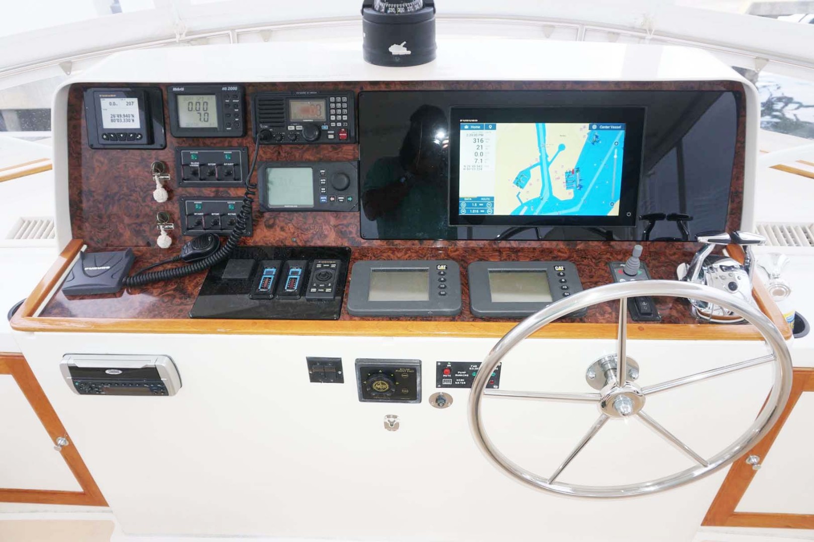 Alden Yachts-Flybridge 2003-Marie Miami-Florida-United States Helm-1696539 | Thumbnail