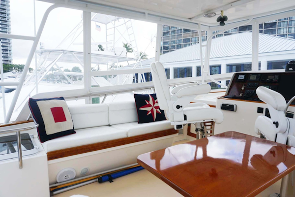 Alden Yachts-Flybridge 2003-Marie Miami-Florida-United States-Fly Seating-1696544