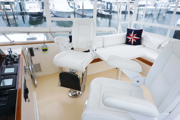 Alden Yachts-Flybridge 2003-Marie Miami-Florida-United States-Helm Seats-1696540