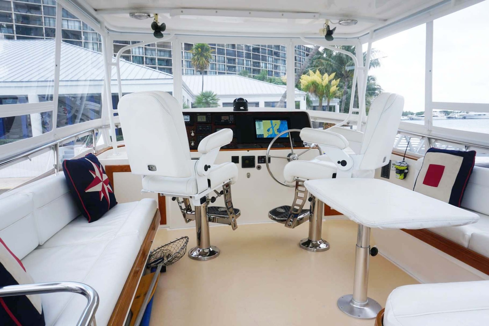 Alden Yachts-Flybridge 2003-Marie Miami-Florida-United States Fly Seating-1696542 | Thumbnail