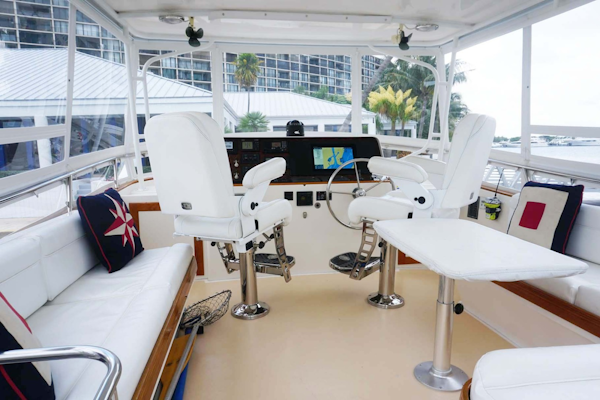 Alden Yachts-Flybridge 2003-Marie Miami-Florida-United States Fly Seating-1696542