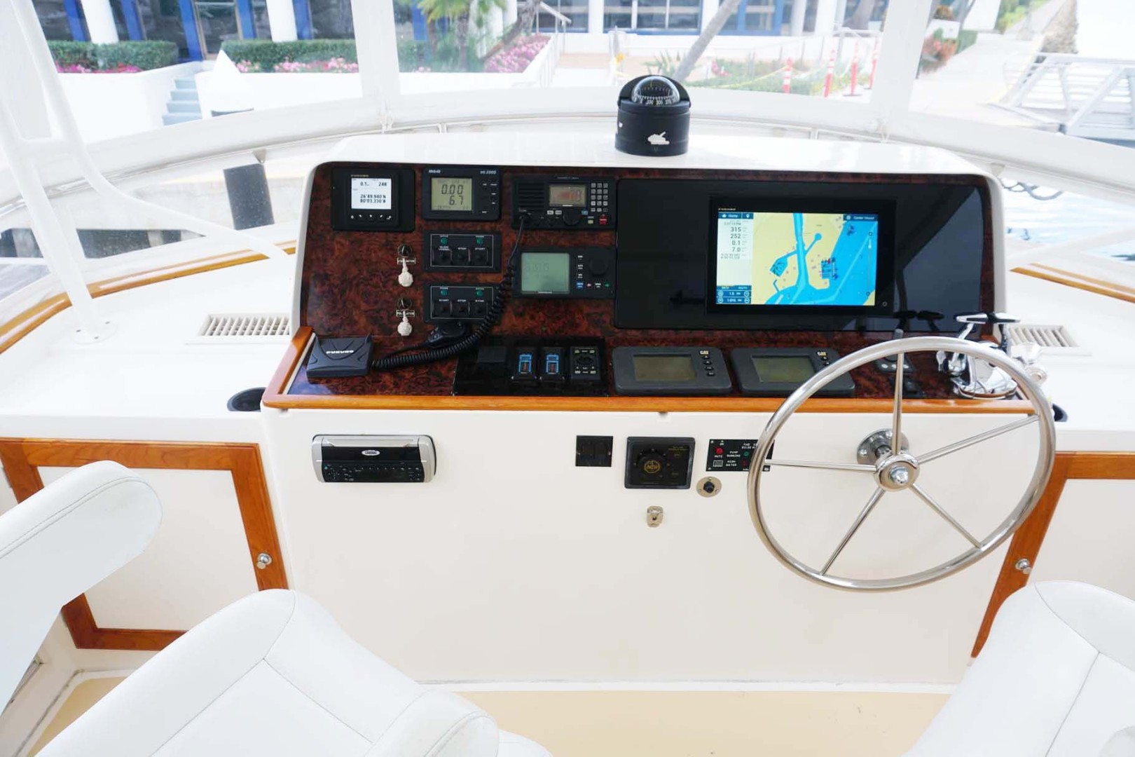 Alden Yachts-Flybridge 2003-Marie Miami-Florida-United States-Fly Helm-1696538 | Thumbnail